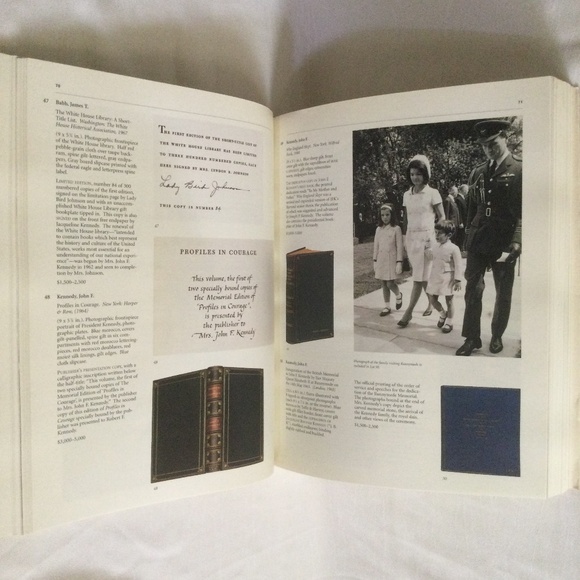 Estate of Jacqueline Kennedy Onassis Auction Catalog April 23-26, 1996 - Picture 8 of 16